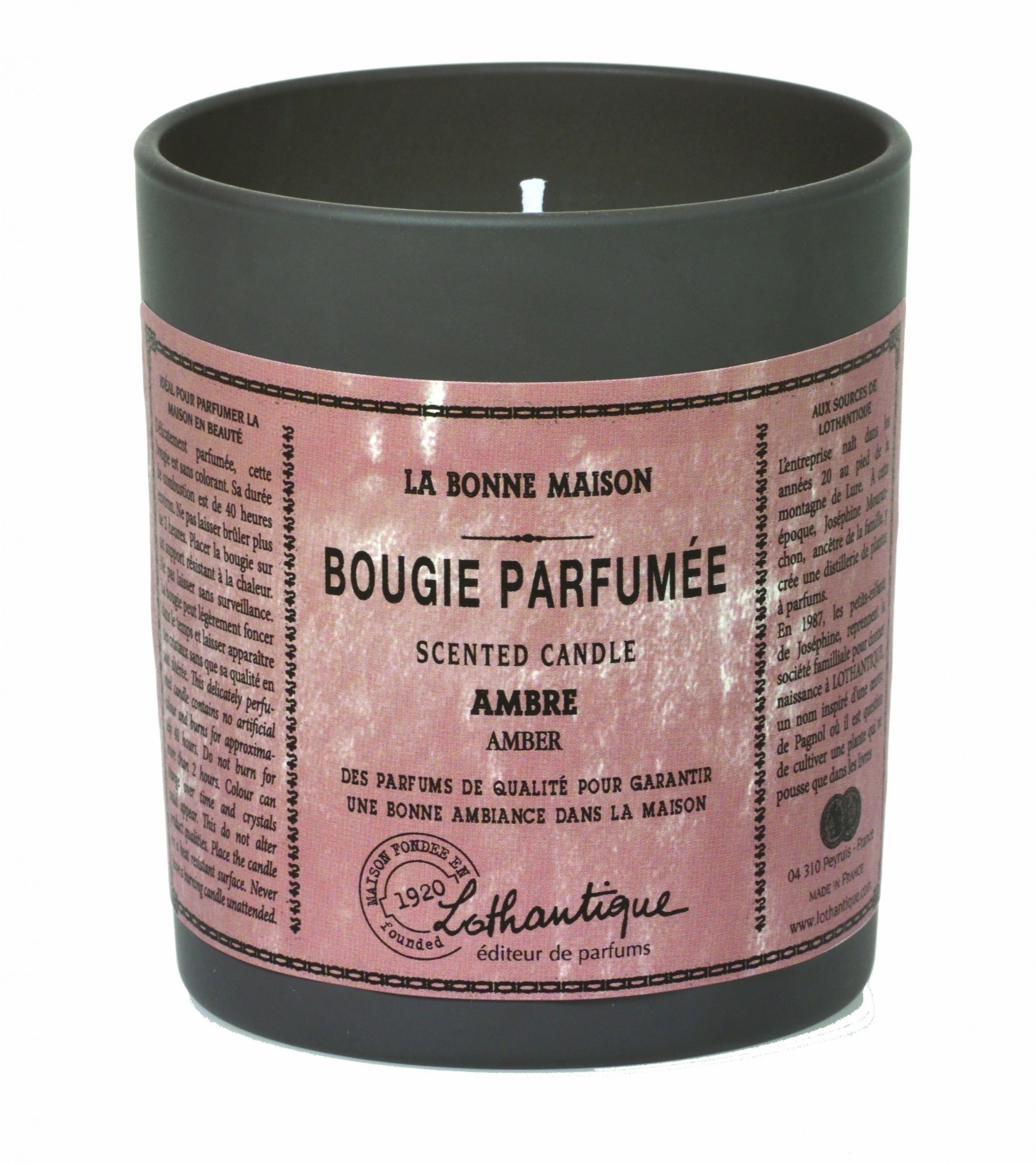COLLINES DE PROVENCE Bougie parfumée vanille et pamplemousse 180g