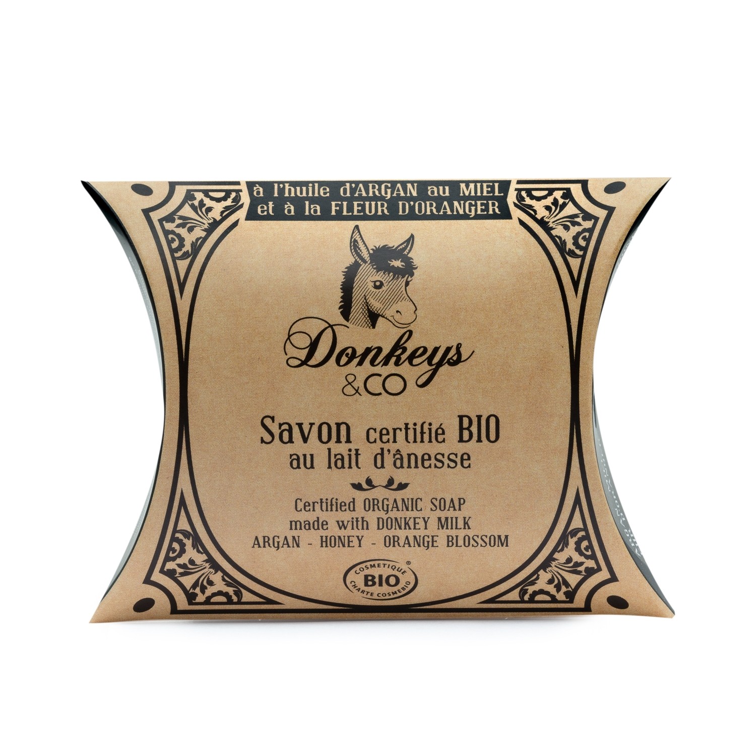 Savon au lait d'ânesse ARGAN ET MIEL