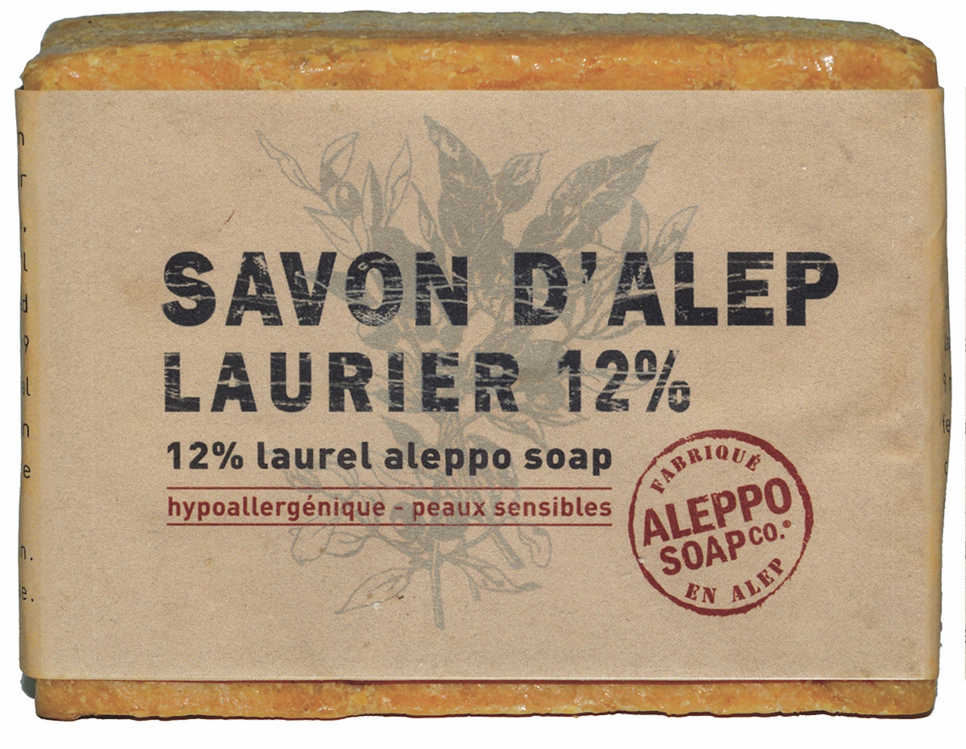 Savon d'Alep 12%