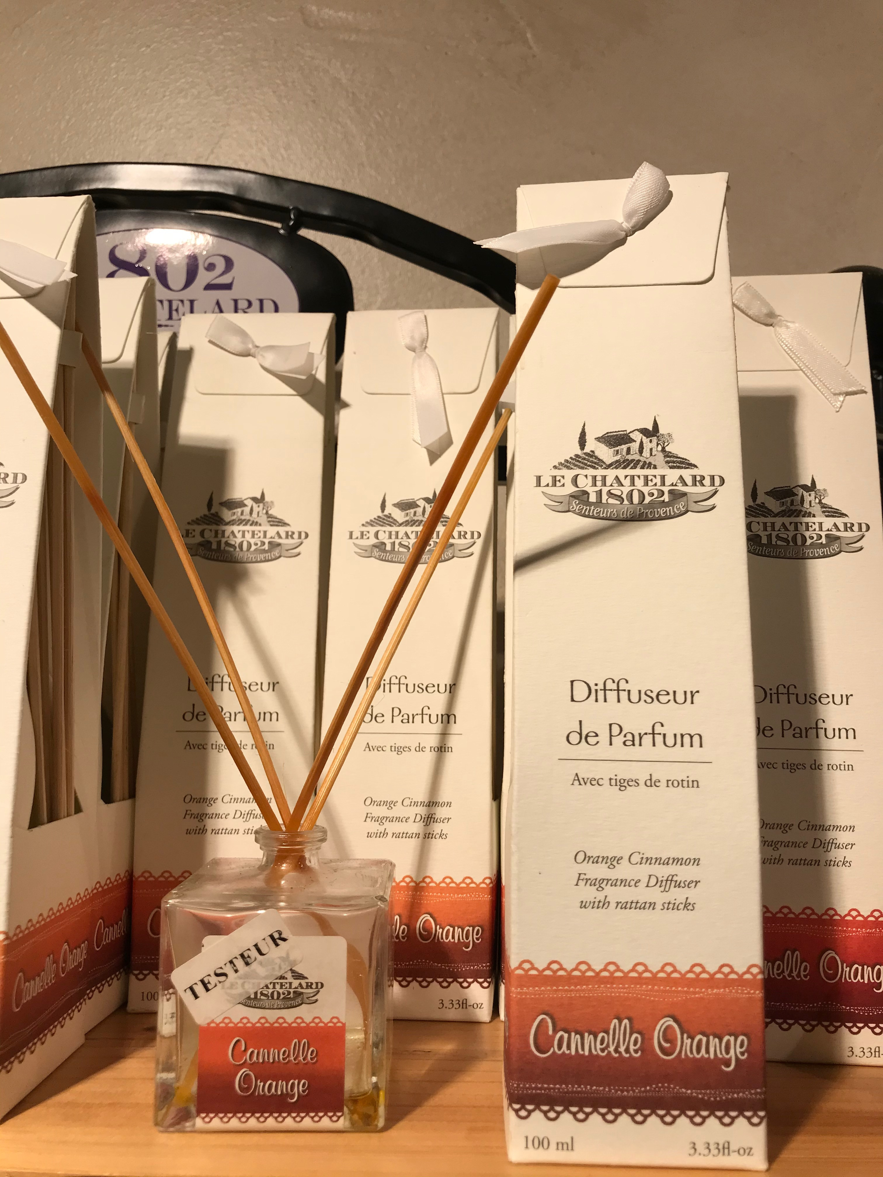 Diffuseur à batons cannelle-orange