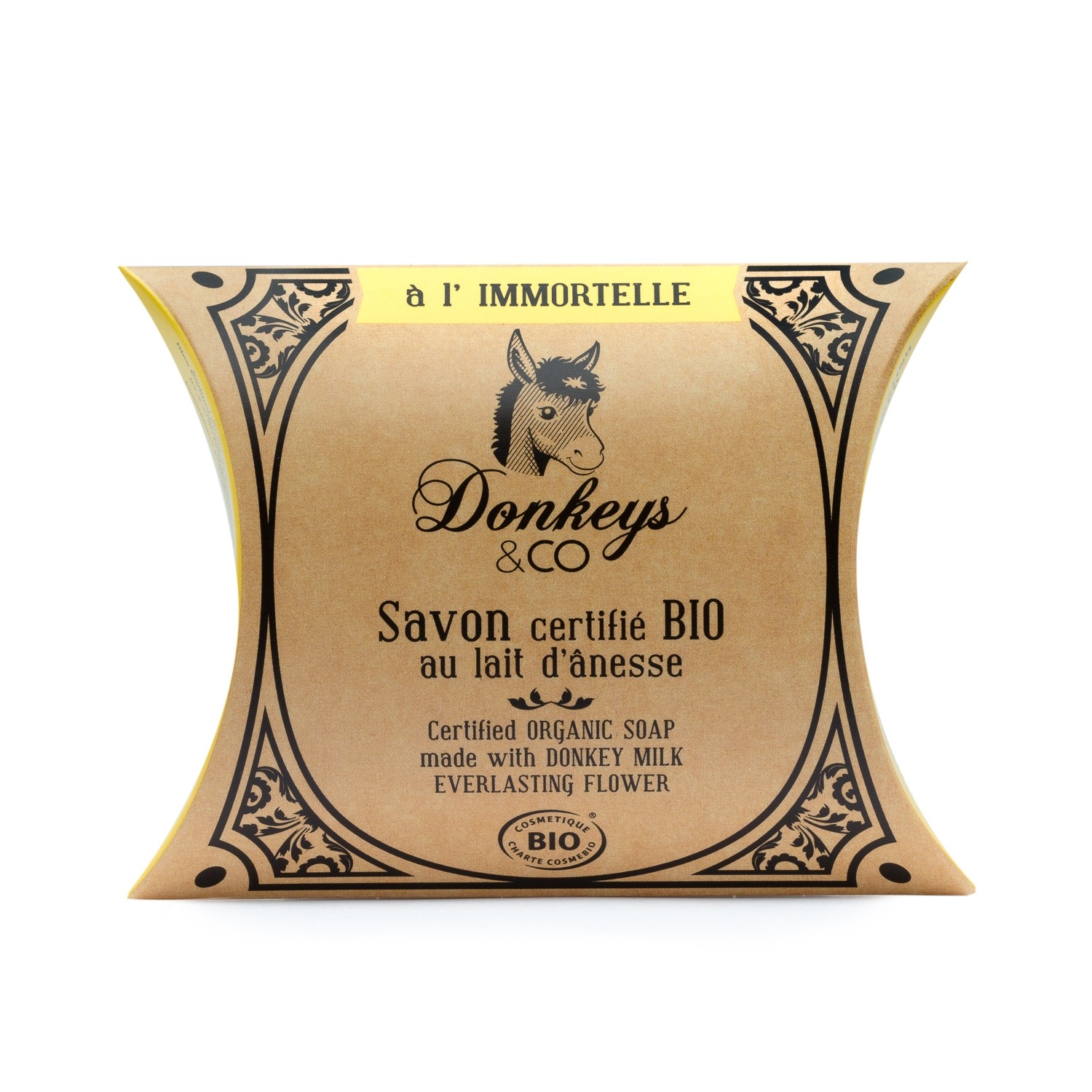 Savon au lait d'ânesse IMMORTELLE