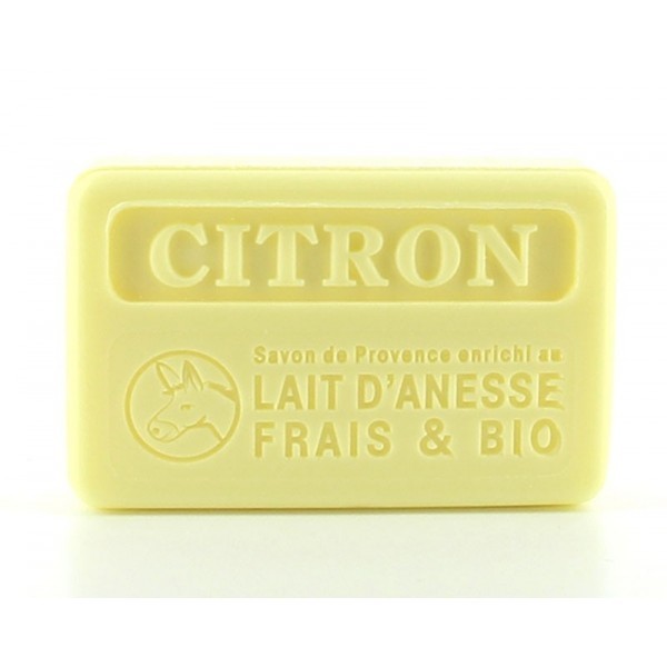 Savon lait d'ânesse au citron