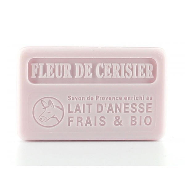 Savon lait d'ânesse à la fleur de cerisier