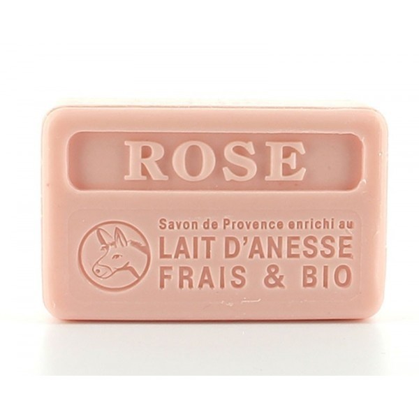 Savon lait d'ânesse à la rose