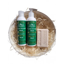 Corbeille cadeau Monoi