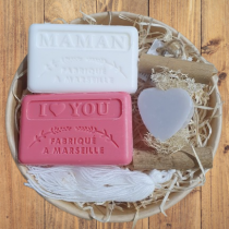 Corbeille "Maman je t'aime"