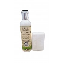 Lot gel douche et savon au lait d'Anesse