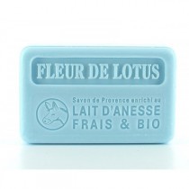 Savon lait d'ânesse à la fleur de lotus