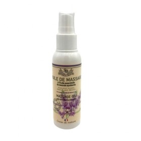 Huile de massage à la lavande