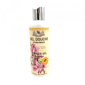 Gel douche à l'huile d'abricot