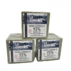 Lot de 3 cubes de Savon de Marseille huile d'olive