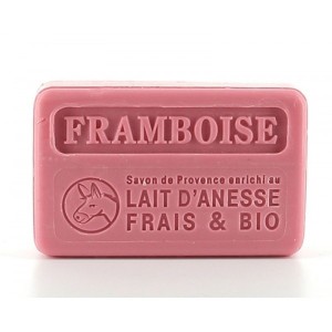 Savon lait d'ânesse à la framboise