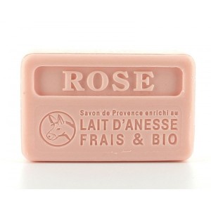 Savon lait d'ânesse à la rose