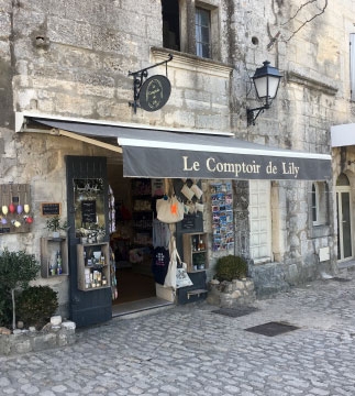 La Boutique LE COMPTOIR DE LILY au Baux de Provence