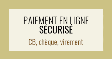 Paiement en ligne sécurisé! 